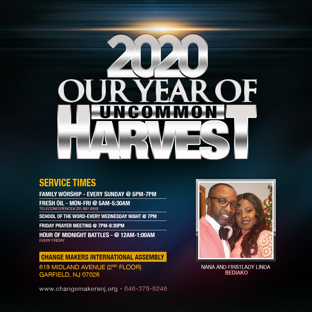 2020 Our Year of Uncommon Harvest