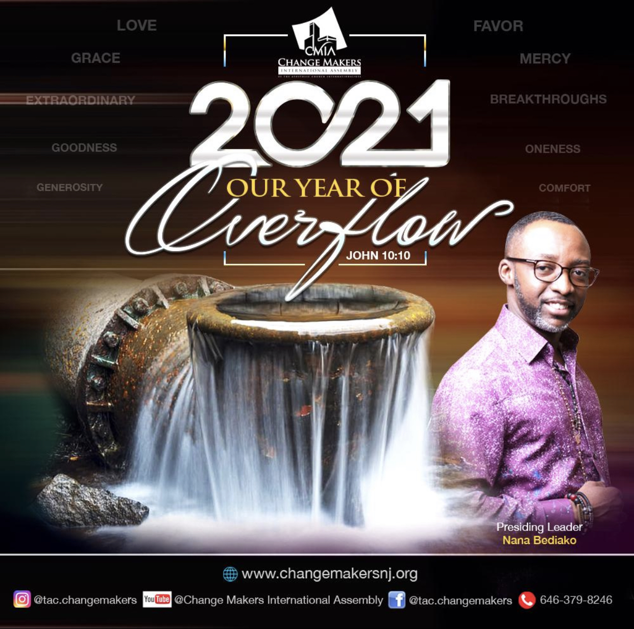 2021 our year of Abundance, & overflow